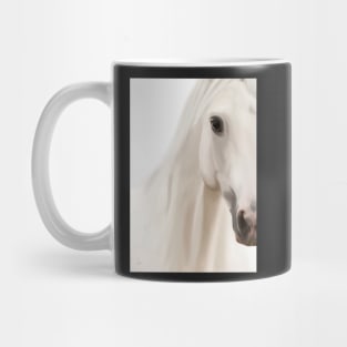 White Horse Mug